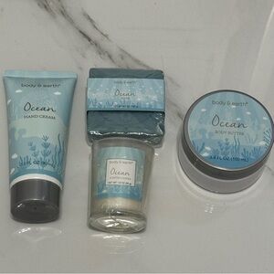 Body & Earth Ocean Hand & Foot Care Set - Blue
